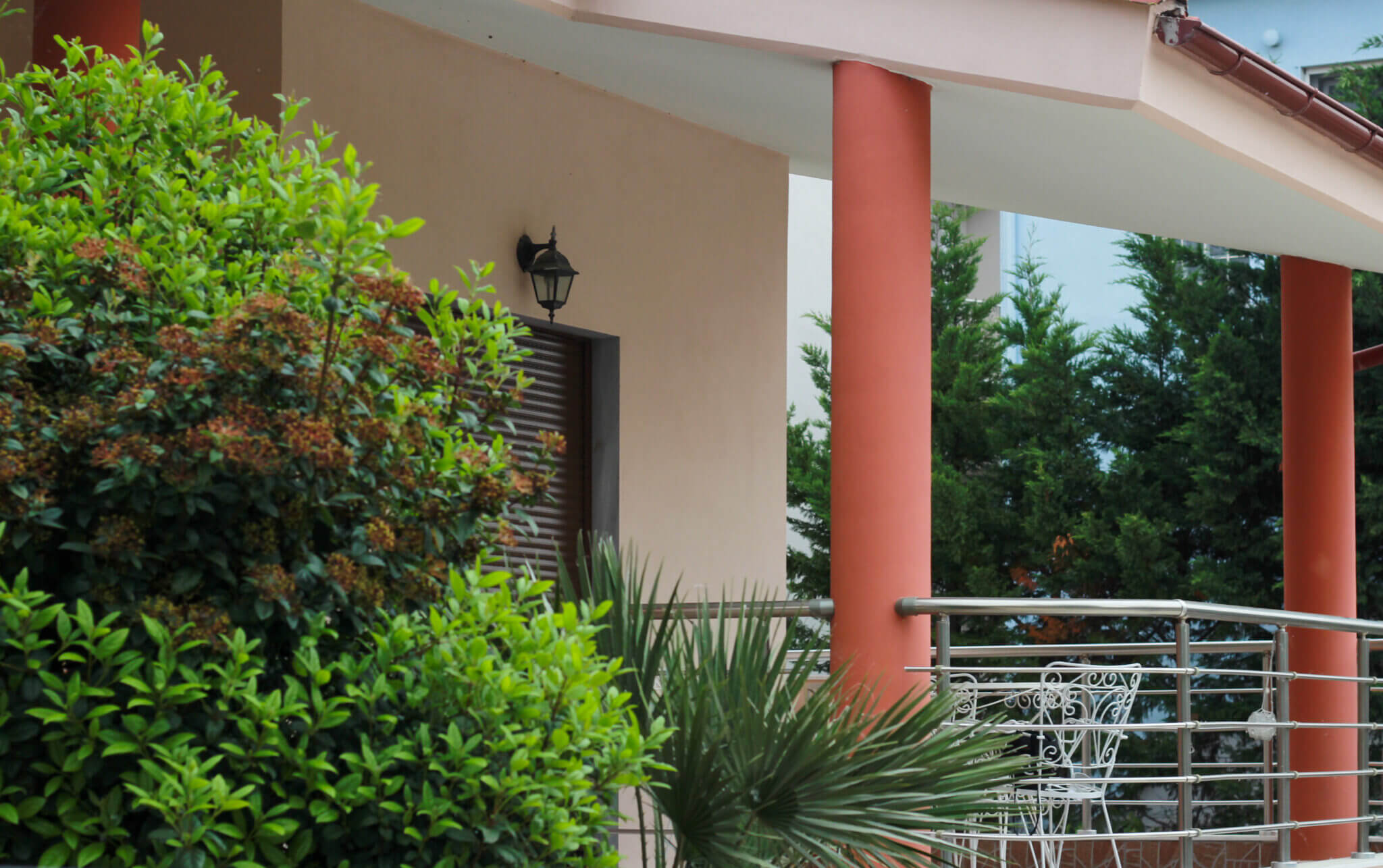 villa artemis keramoti balcony